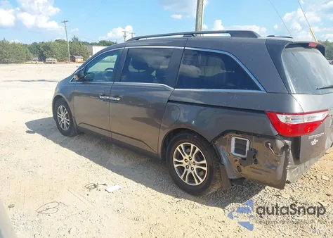 2011 Honda Odyssey Ex-L z USA, uszkodzony, nr VIN 5FNRL5H68BB066269